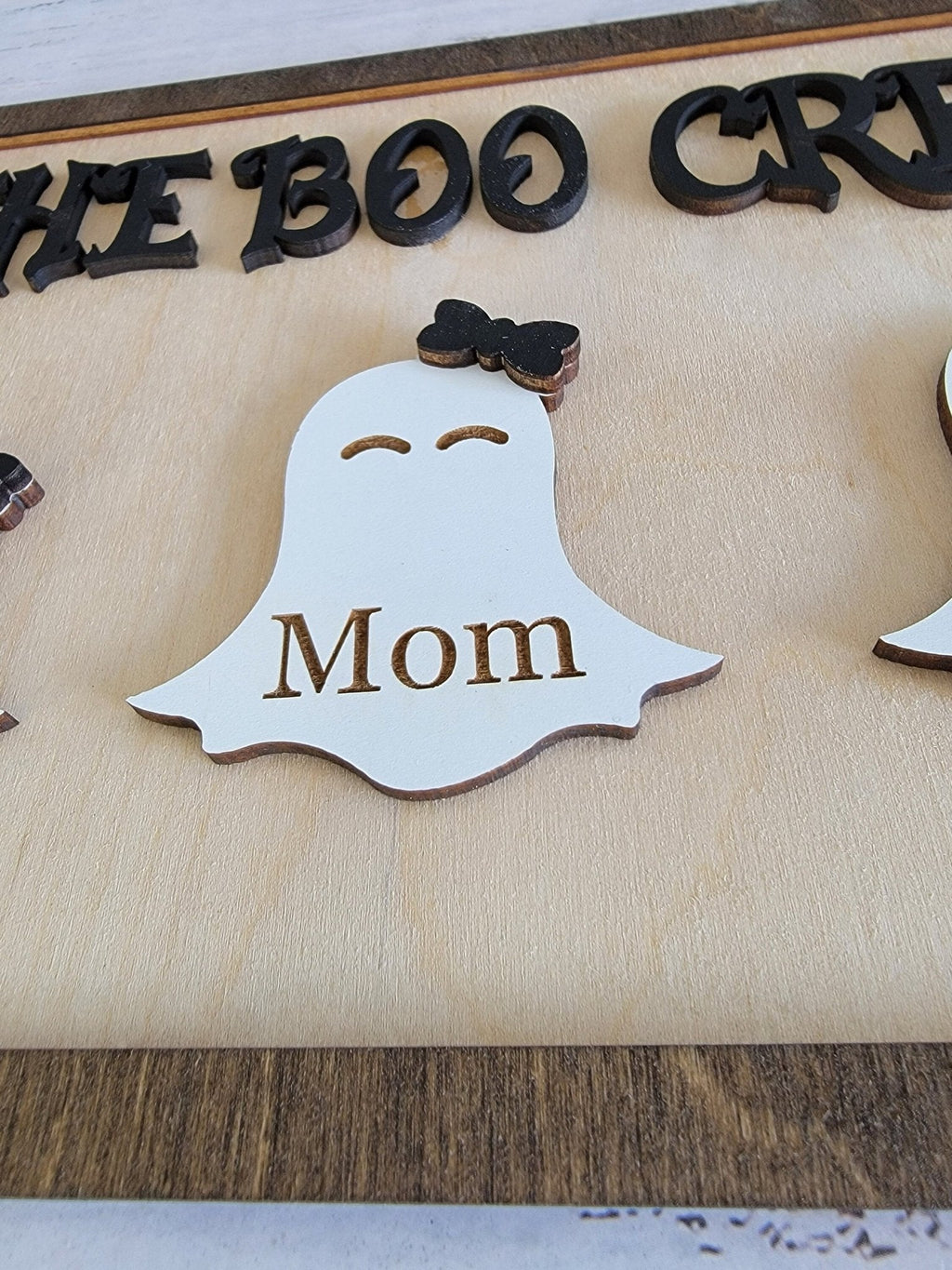 Boo Family Ghost  Sign