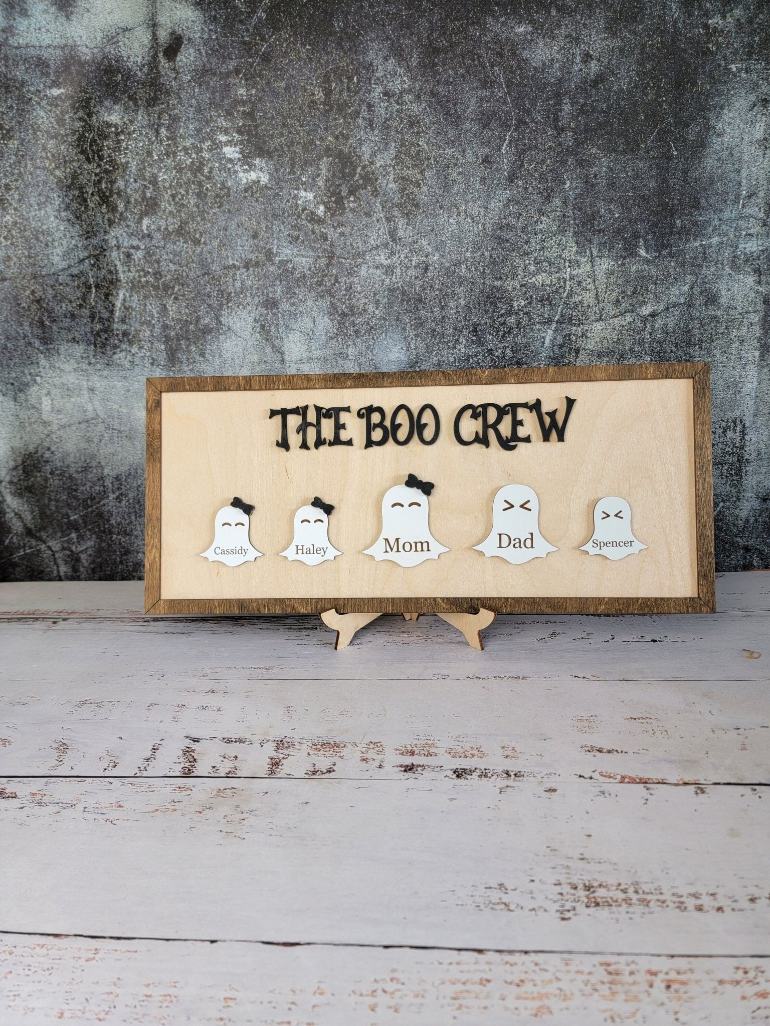 Boo Family Ghost  Sign