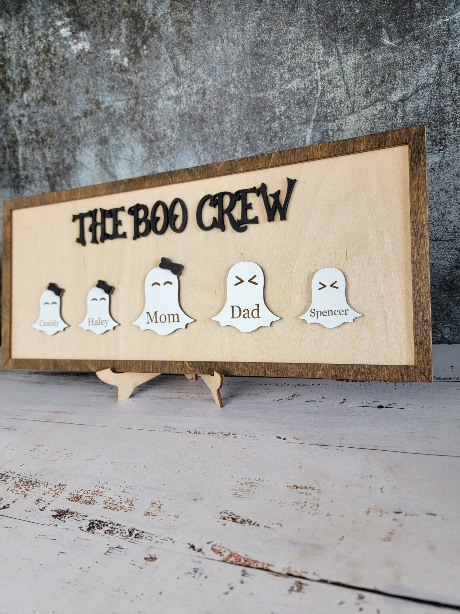 Boo Family Ghost  Sign