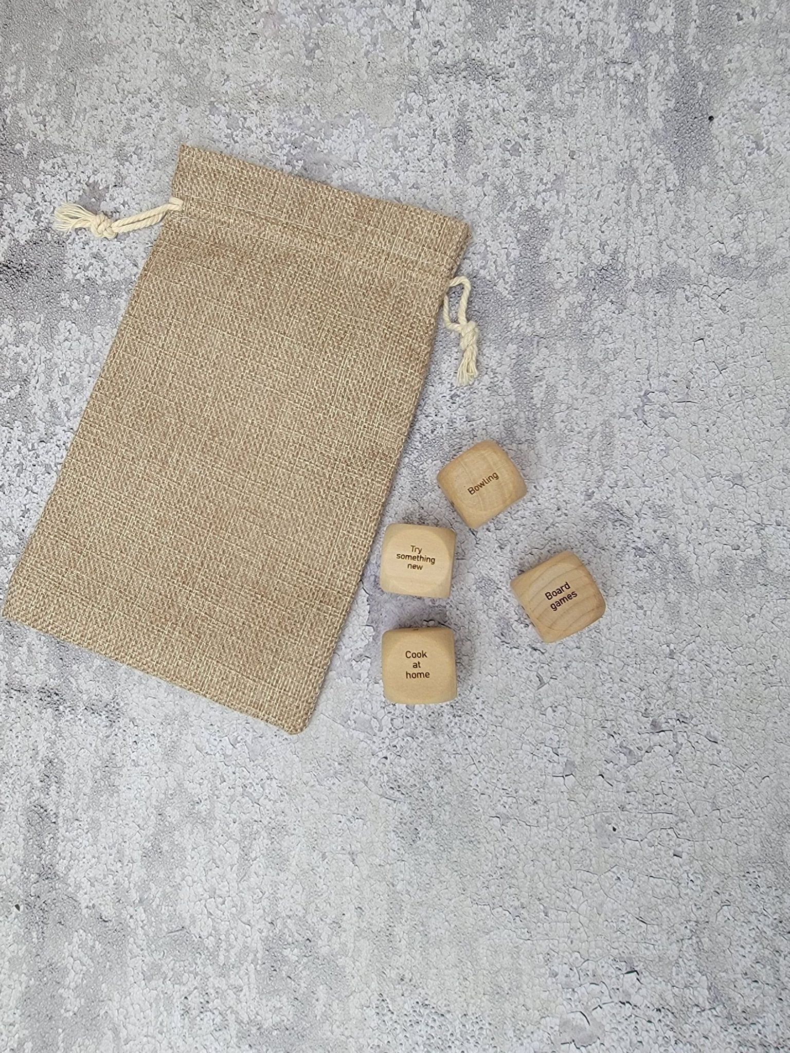 Personalized Couples Date Decision Dice