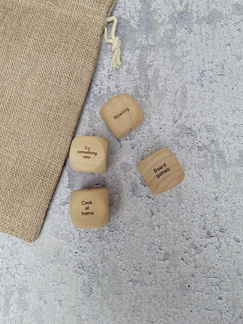 Personalized Couples Date Decision Dice