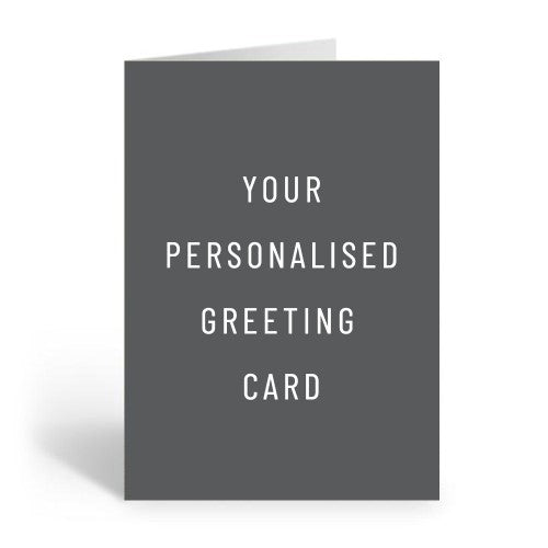 Personalized Greeting Card - Upload Your Own Design for Unique Celebrations