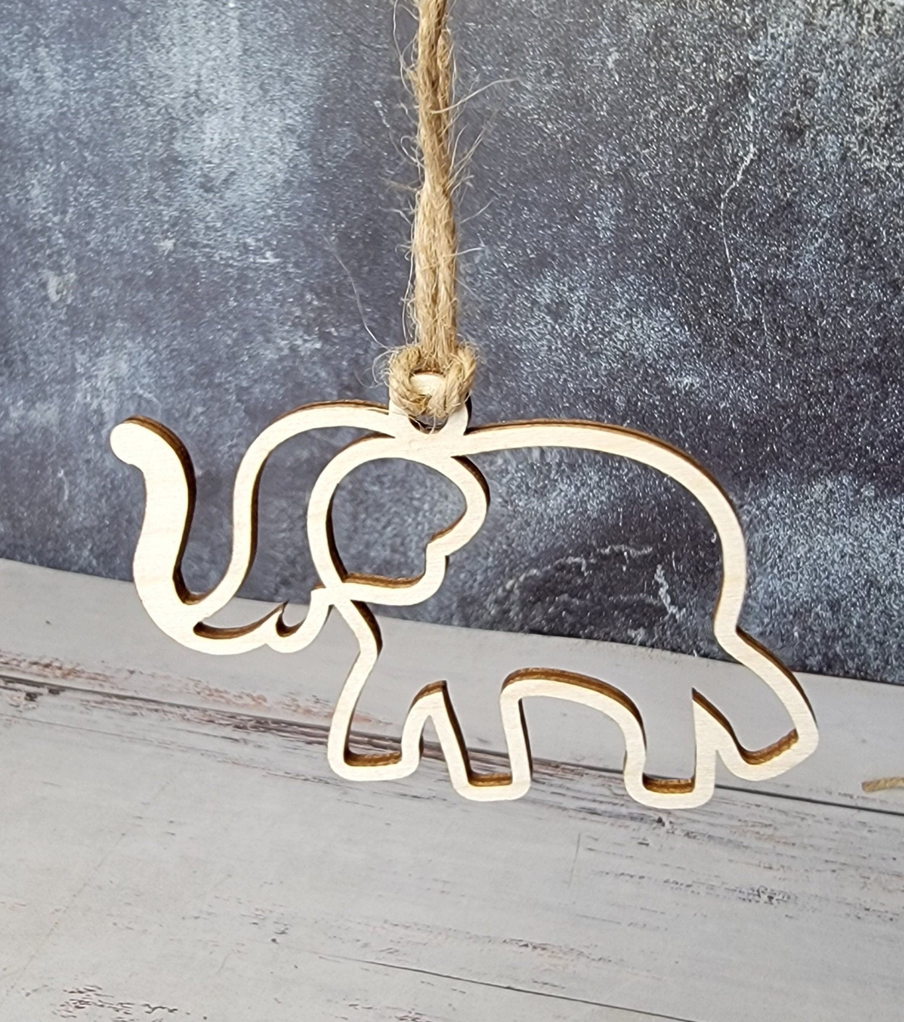 Elephant Friendship Sisterhood Ornament
