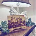 Engraved Wood Photo
