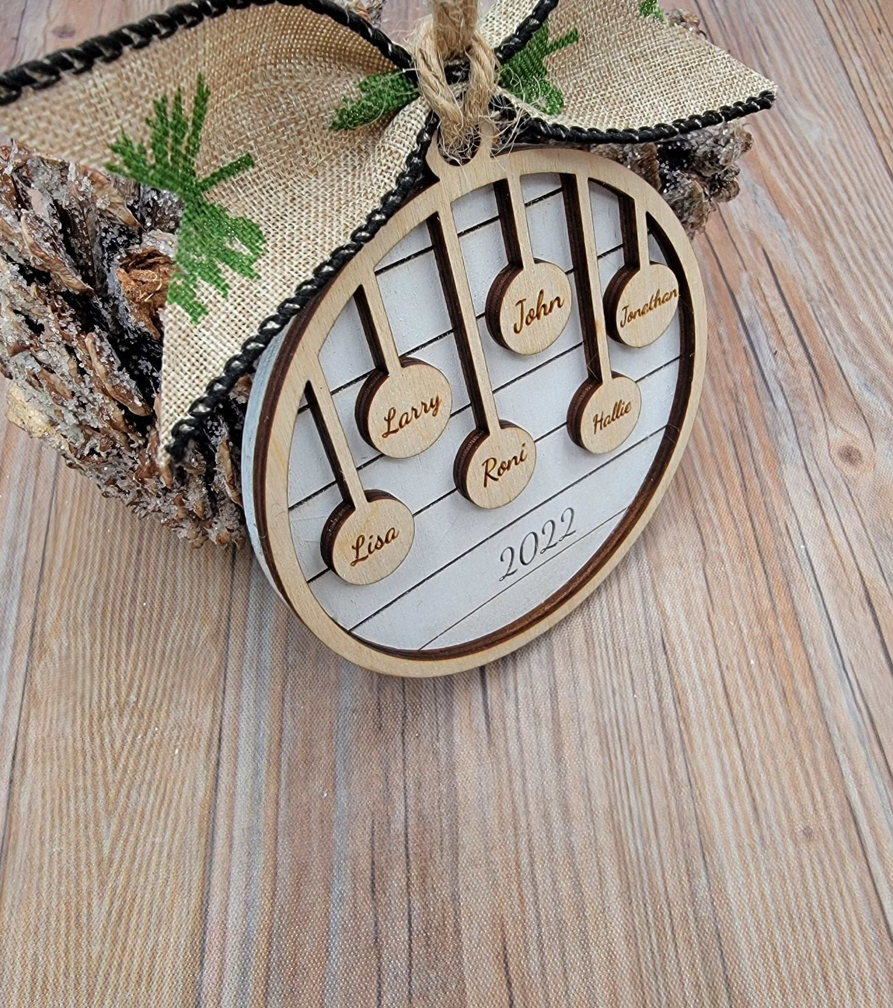 2025 Family Christmas Ornament Bulb Edition