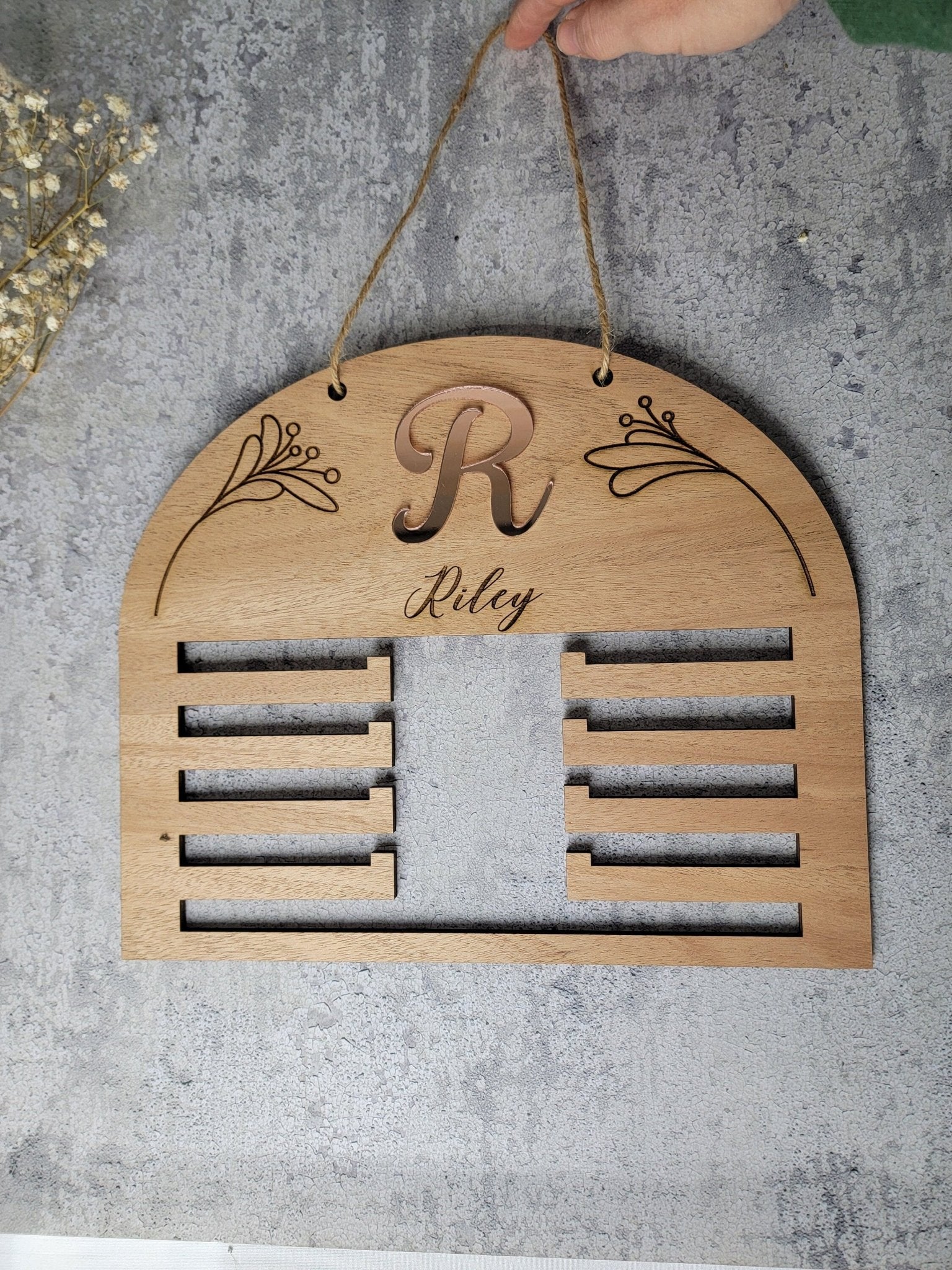 Girls Medal Display Sign
