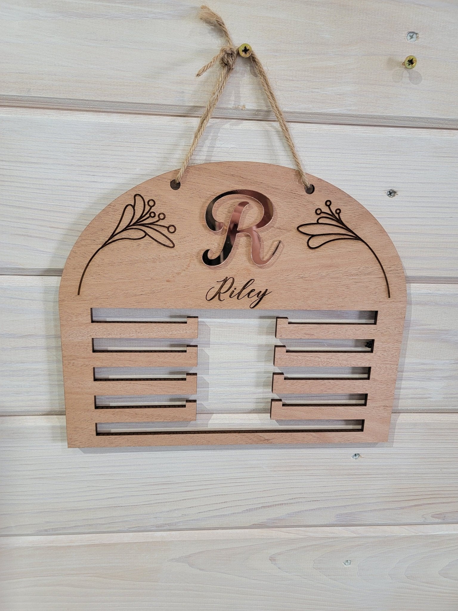 Girls Medal Display Sign