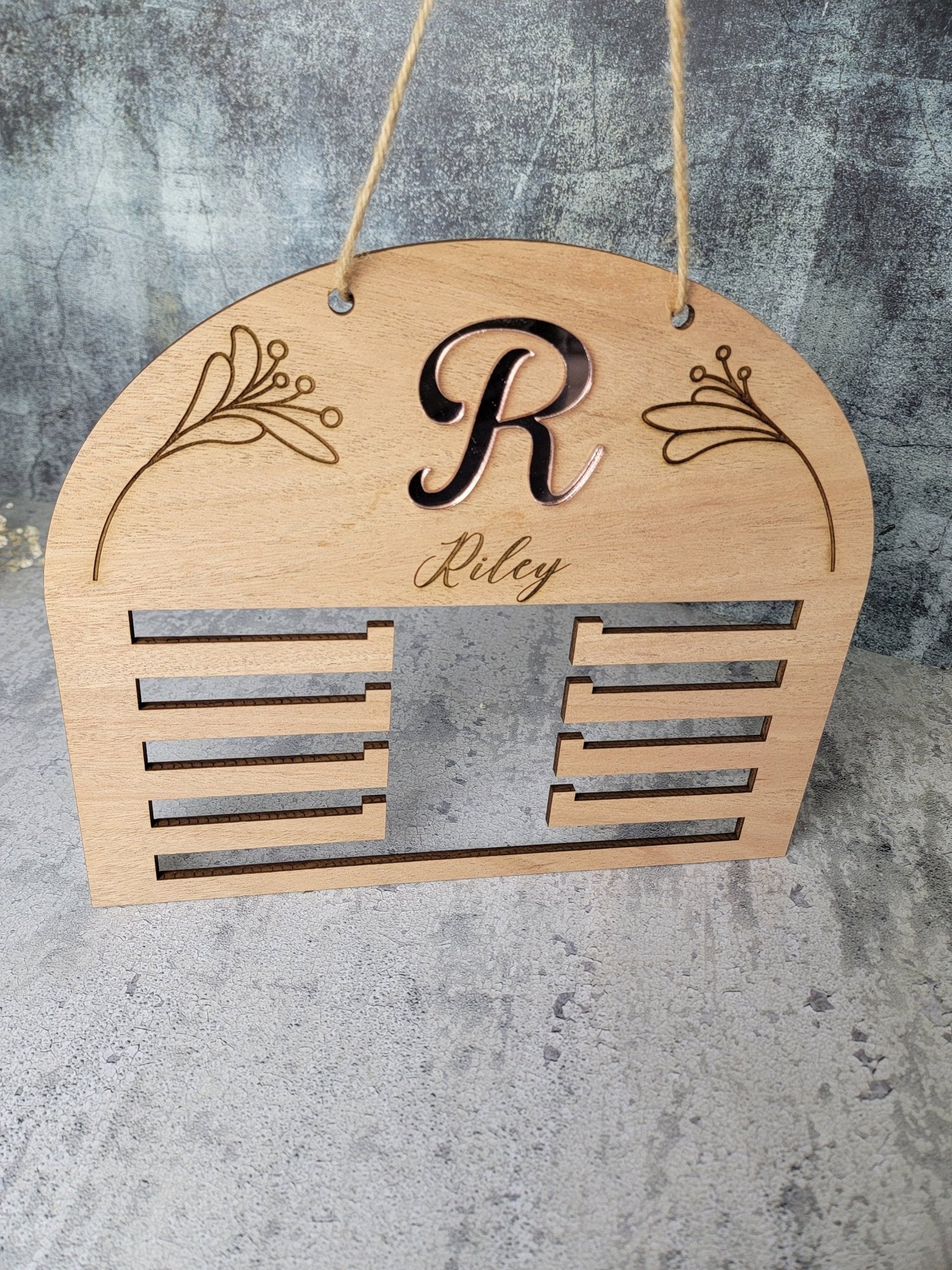Girls Medal Display Sign