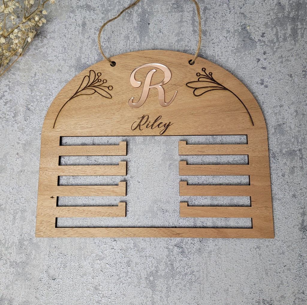 Girls Medal Display Sign