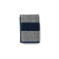 JUNA Check Hand Towel, Dark Blue