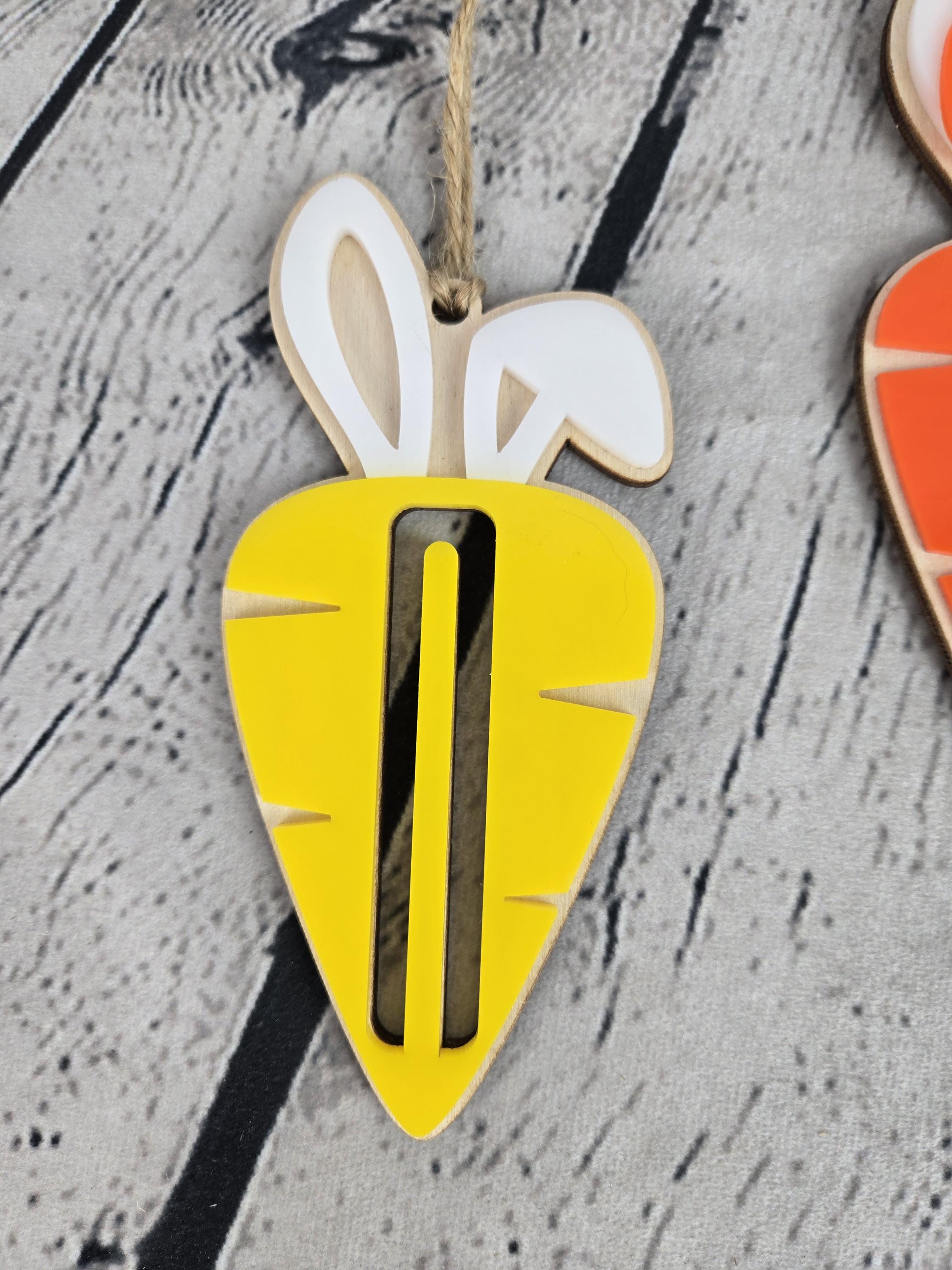 Easter Carrot Money Holder