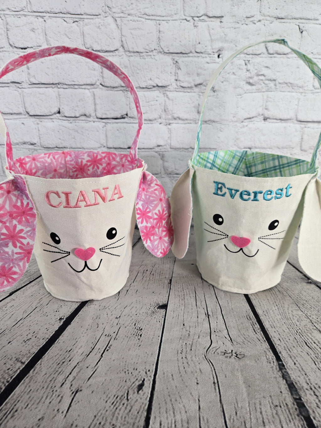 Bunny Face Personalized Easter Bag