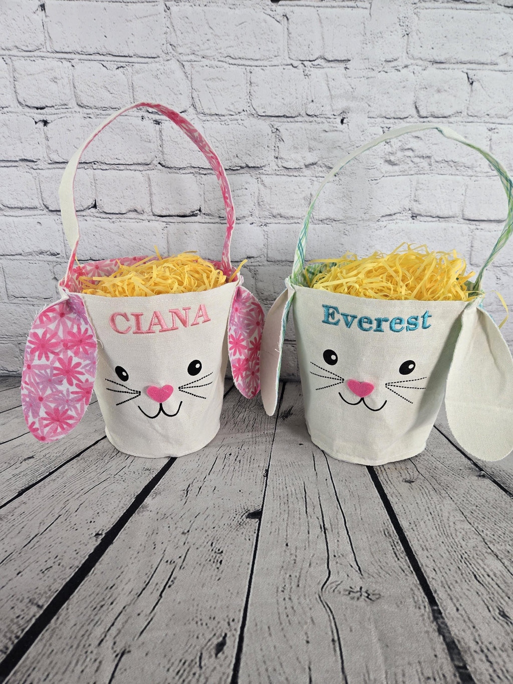 Bunny Face Personalized Easter Bag