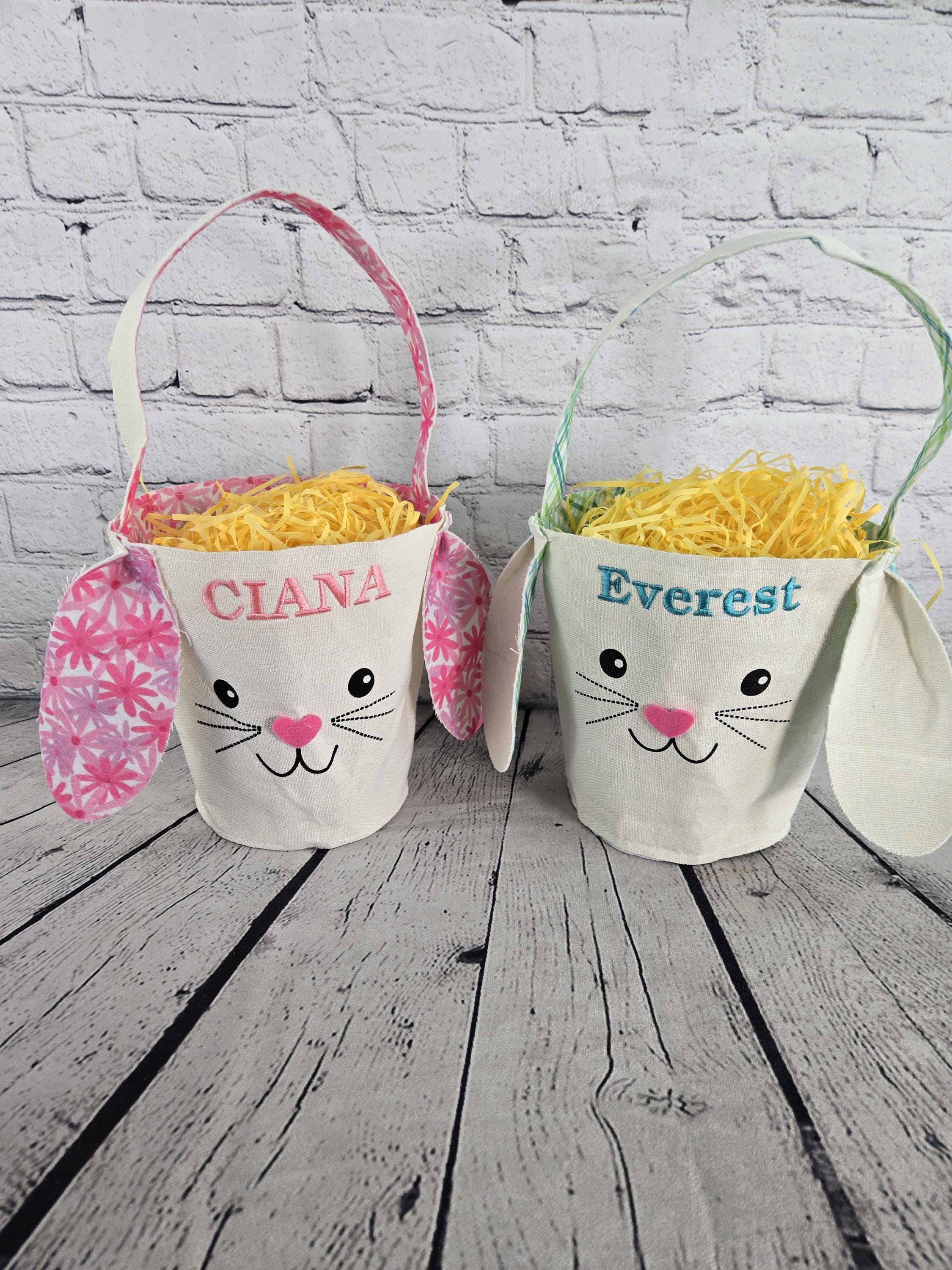 Bunny Face Personalized Easter Bag