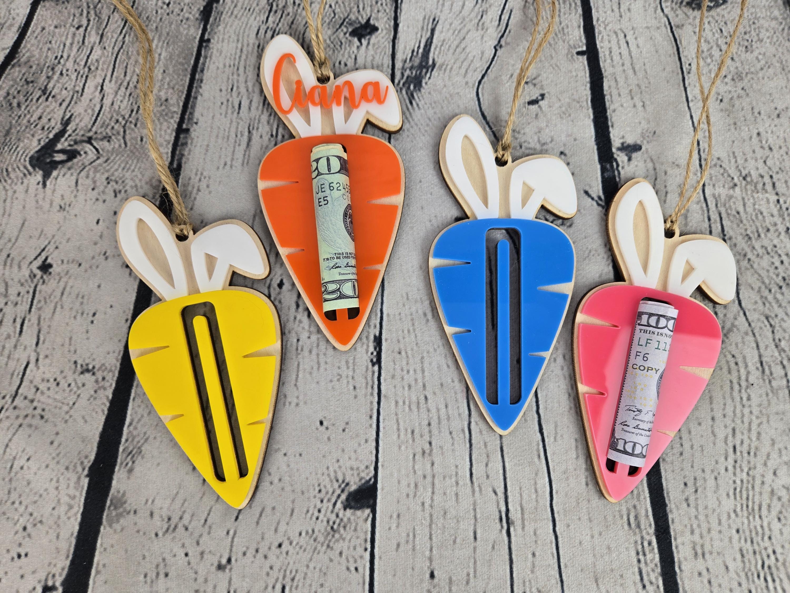 Easter Carrot Money Holder