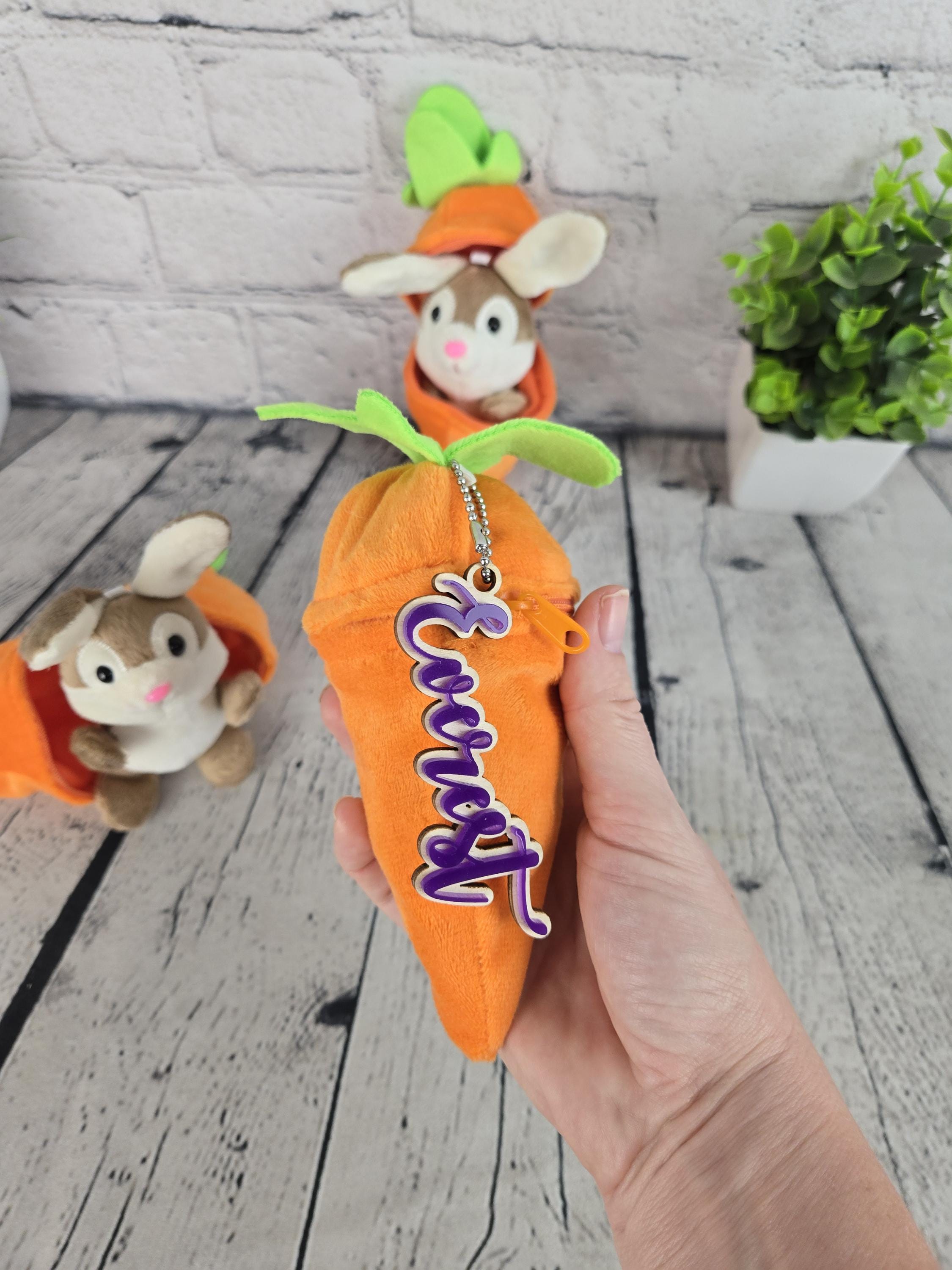 Personalized Bunny Rabbit Key Chain