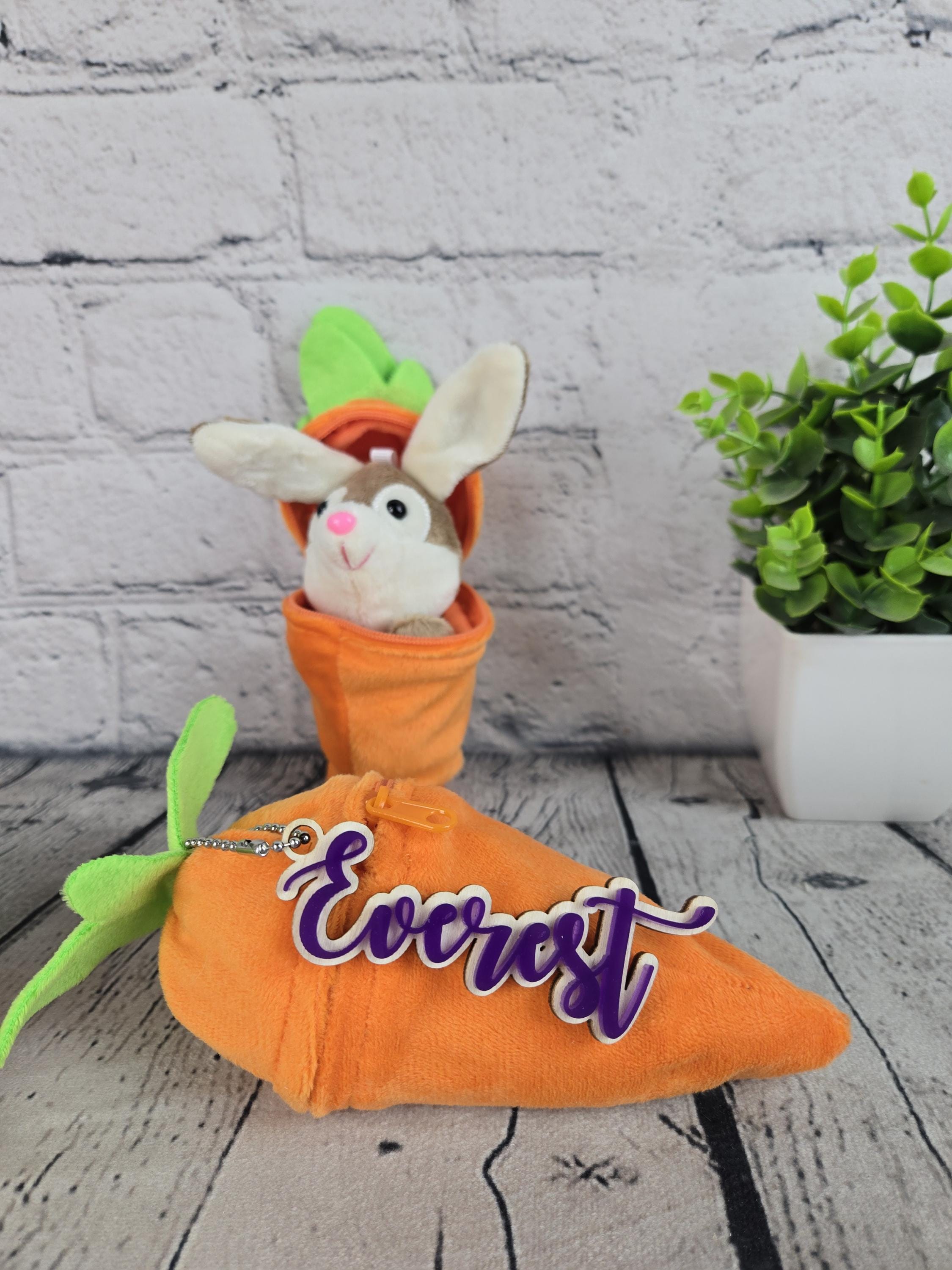 Personalized Bunny Rabbit Key Chain