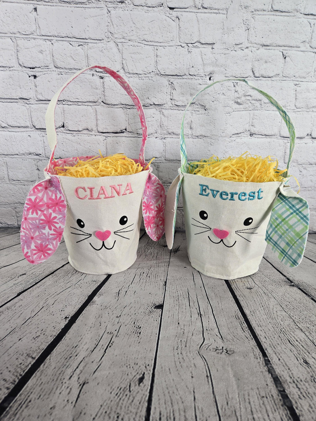 Bunny Face Personalized Easter Bag