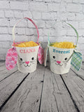 Bunny Face Personalized Easter Bag