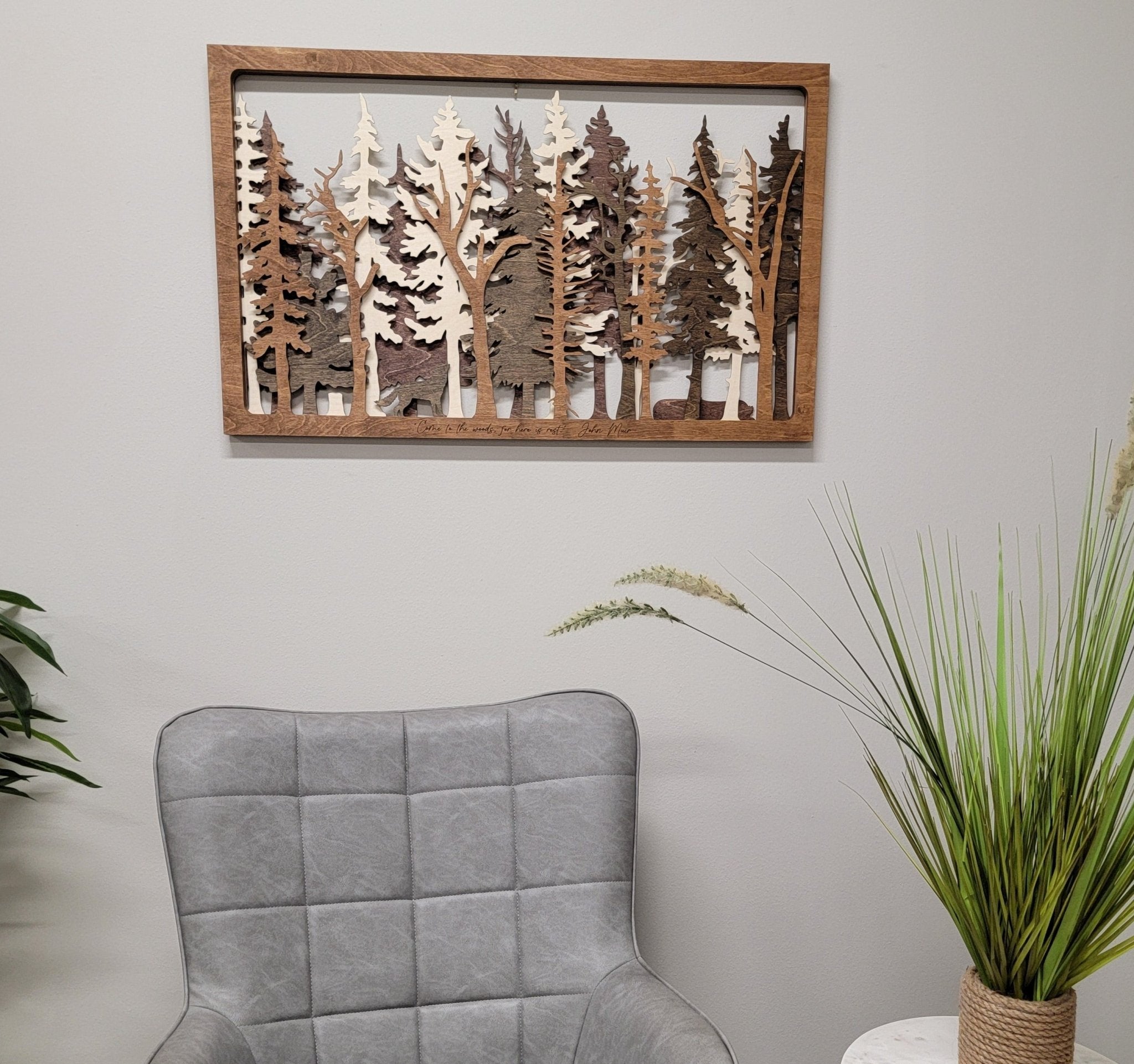 Into The Wild - 7 Layer Wall Art