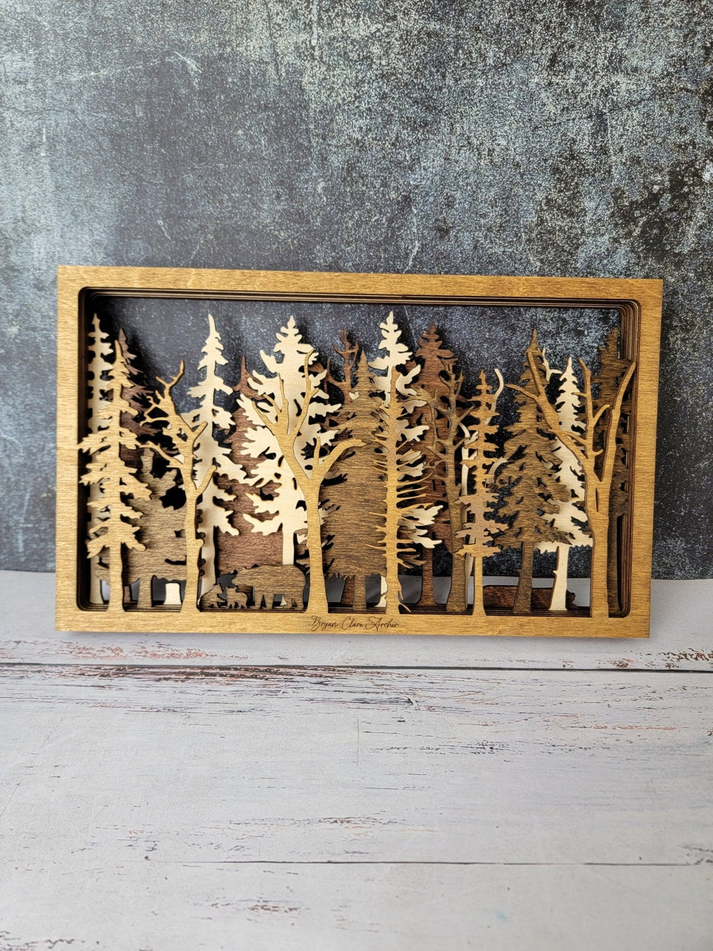 Into The Wild - 7 Layer Wall Art