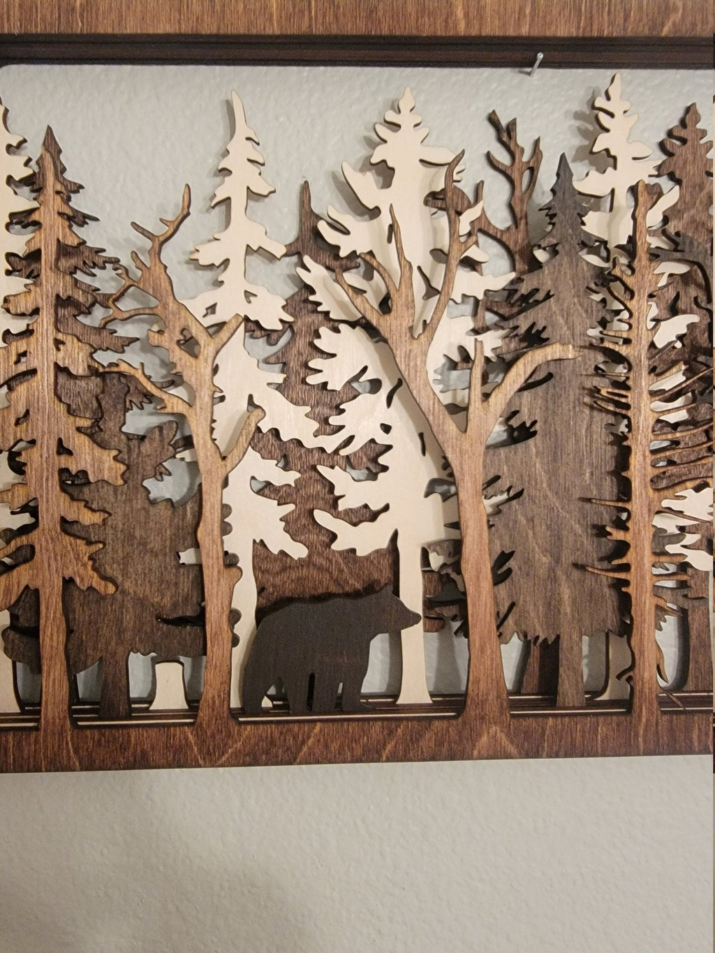 Into The Wild - 7 Layer Wall Art