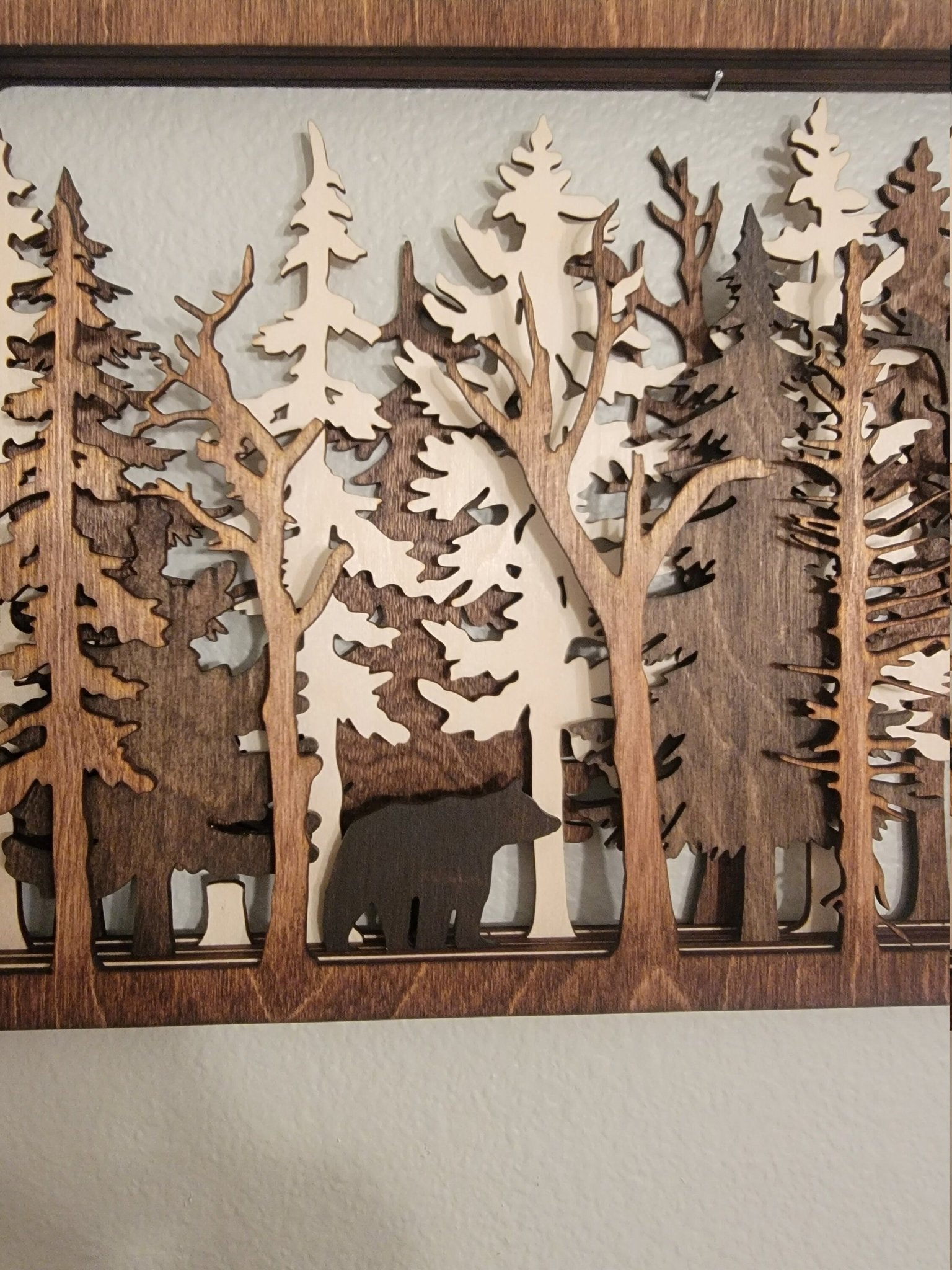 Into The Wild - 7 Layer Wall Art