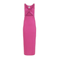 Krista Twist Dress - Pink Aster