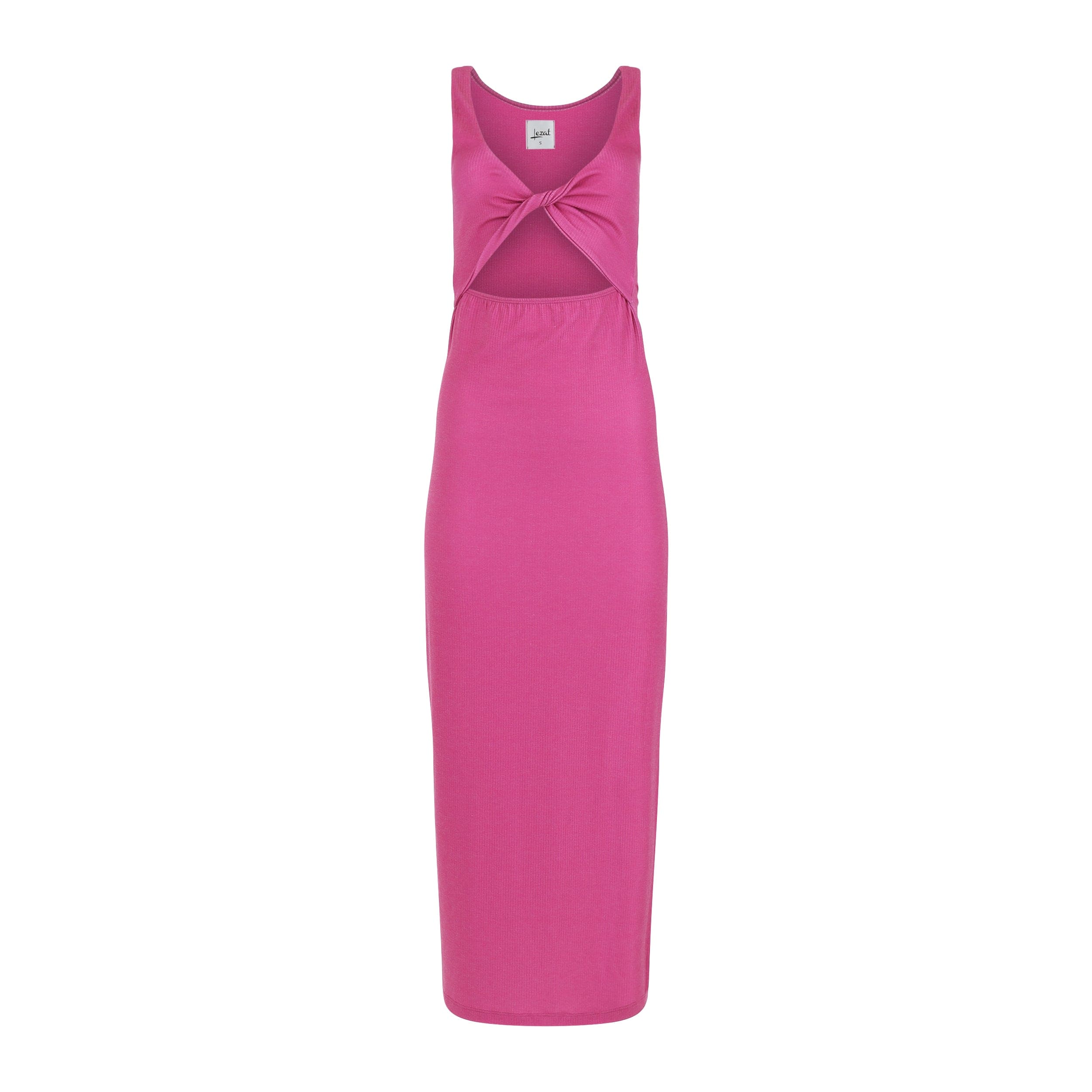 Krista Twist Dress - Pink Aster