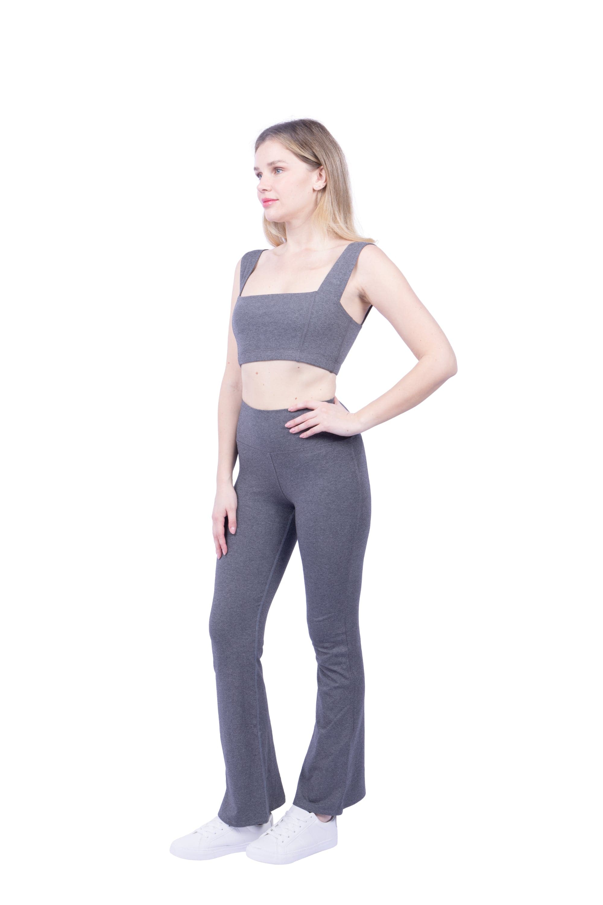 Vanna Organic Cotton Bootleg Flare Pant