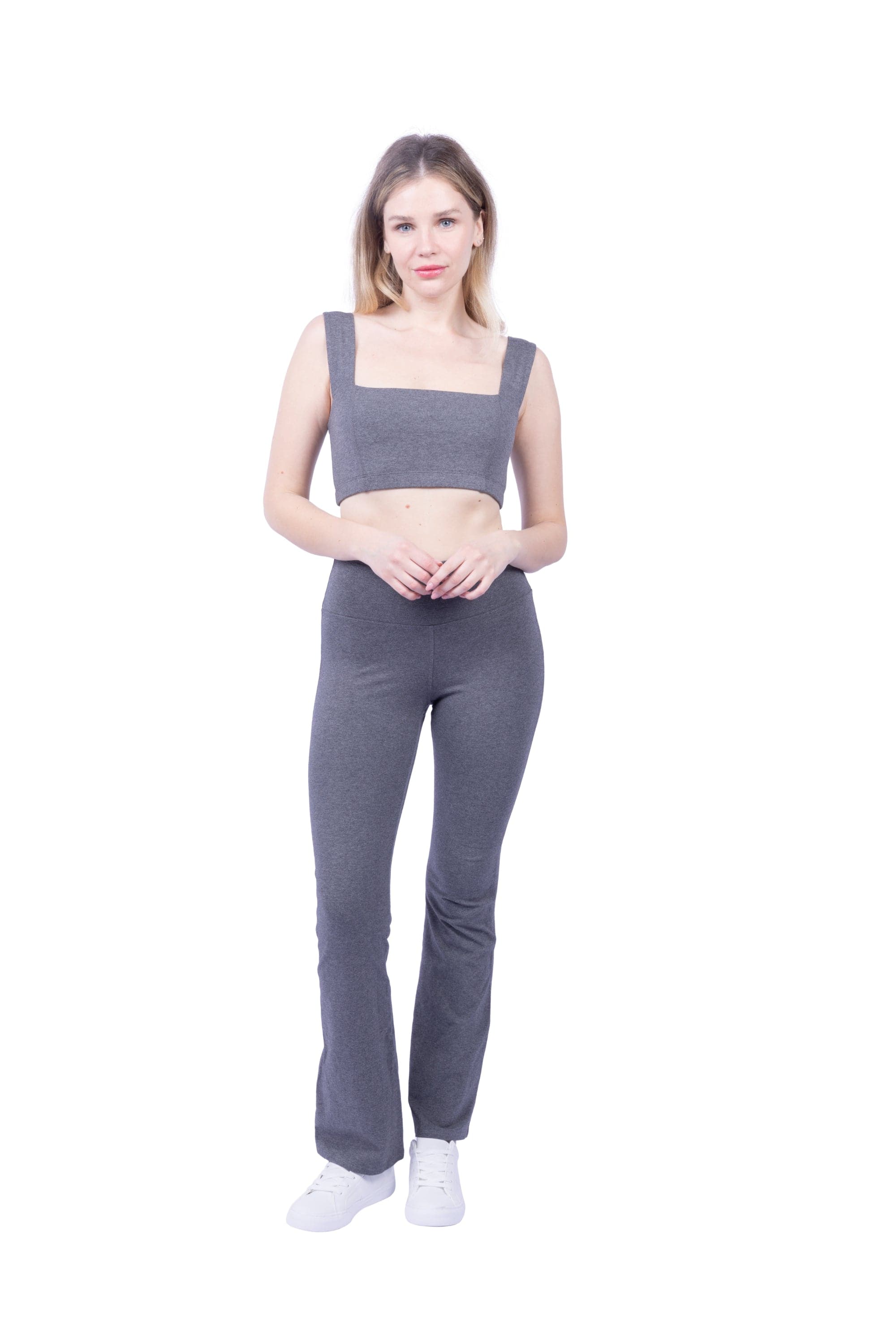 Vanna Organic Cotton Bootleg Flare Pant