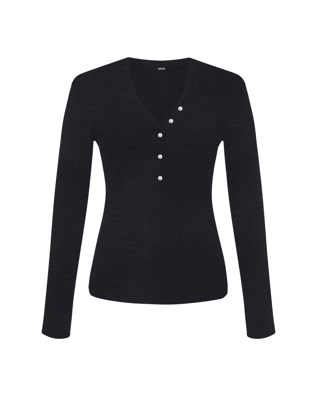 Monroe Organic Cotton Henley Long Sleeve