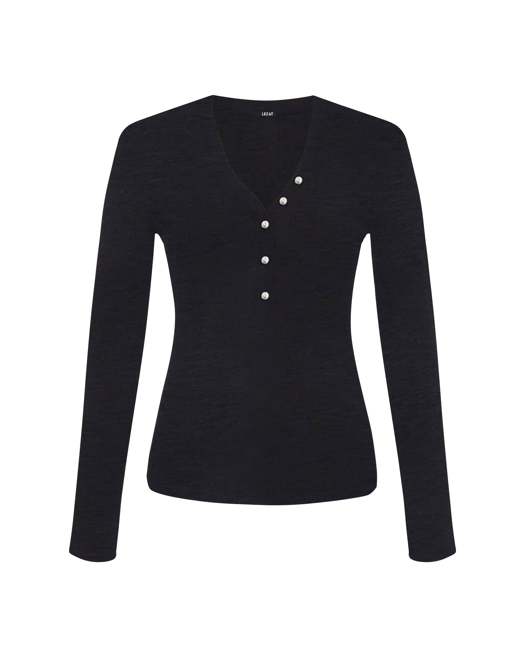 Monroe Organic Cotton Henley Long Sleeve