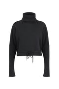 Britney Organic Cotton Roll-Neck Sweatshirt