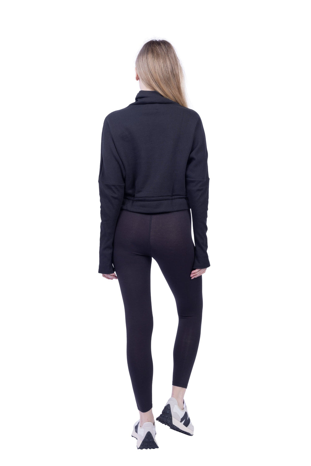 Britney Organic Cotton Roll-Neck Sweatshirt