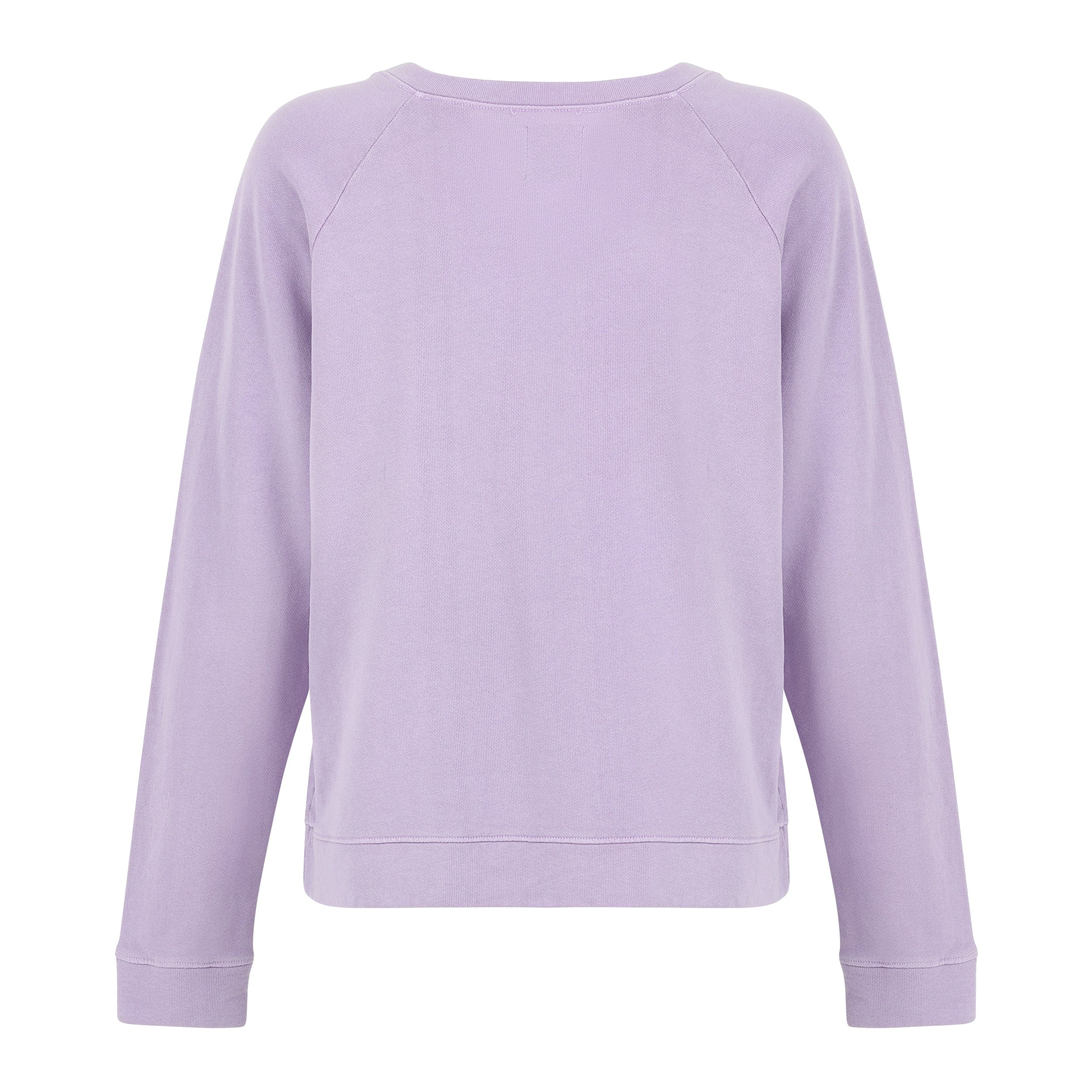 Melody Everyday Organic Cotton Pullover Sweatshirt - Lavender