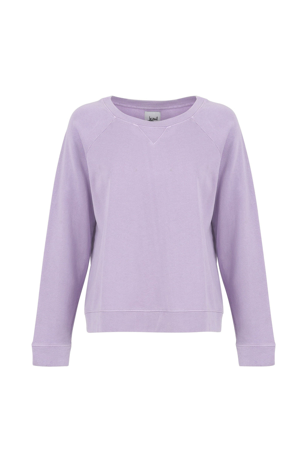 Melody Everyday Organic Cotton Pullover Sweatshirt - Lavender
