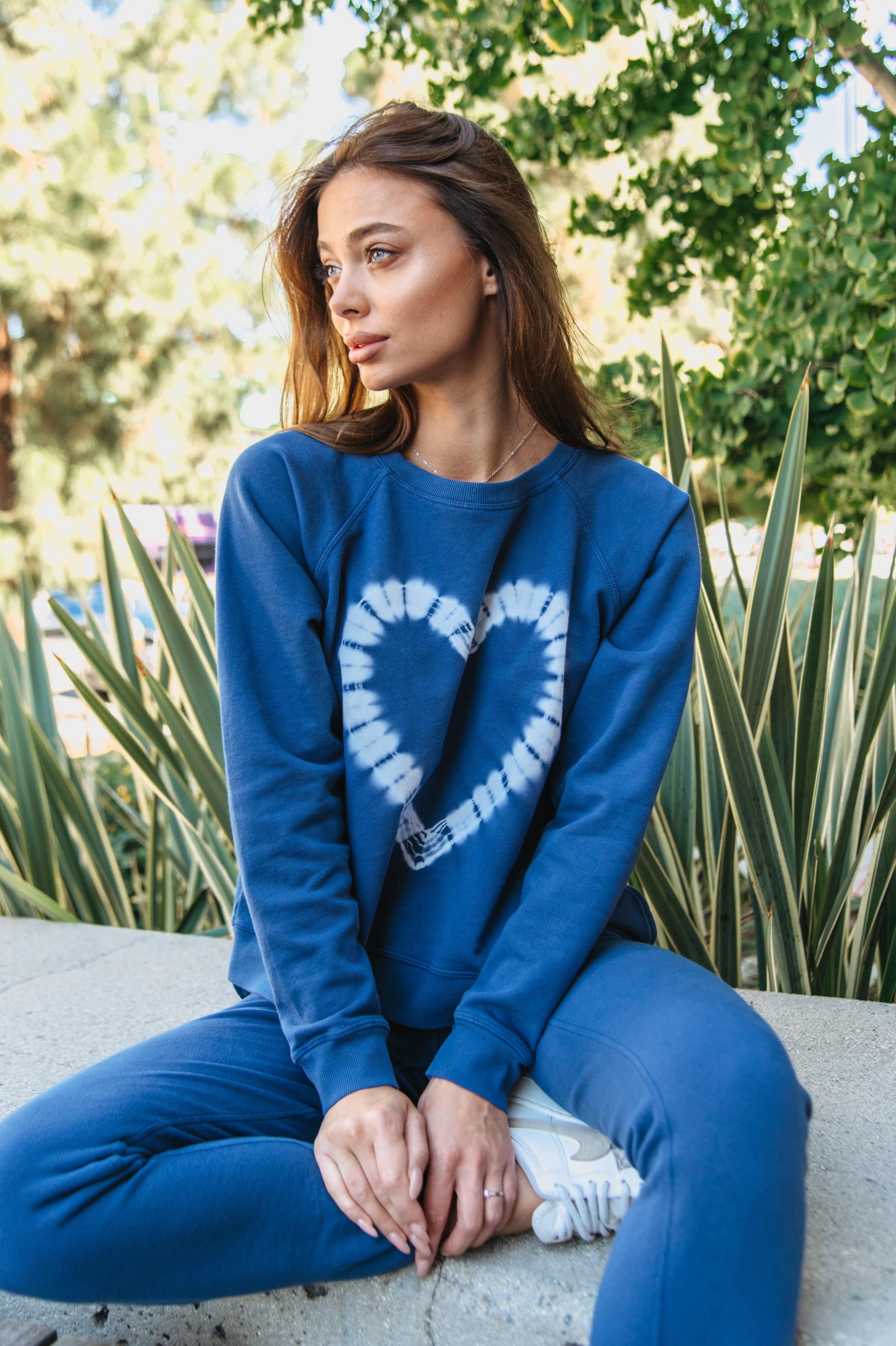 Heart-to-Heart Cotton Sweatshirt