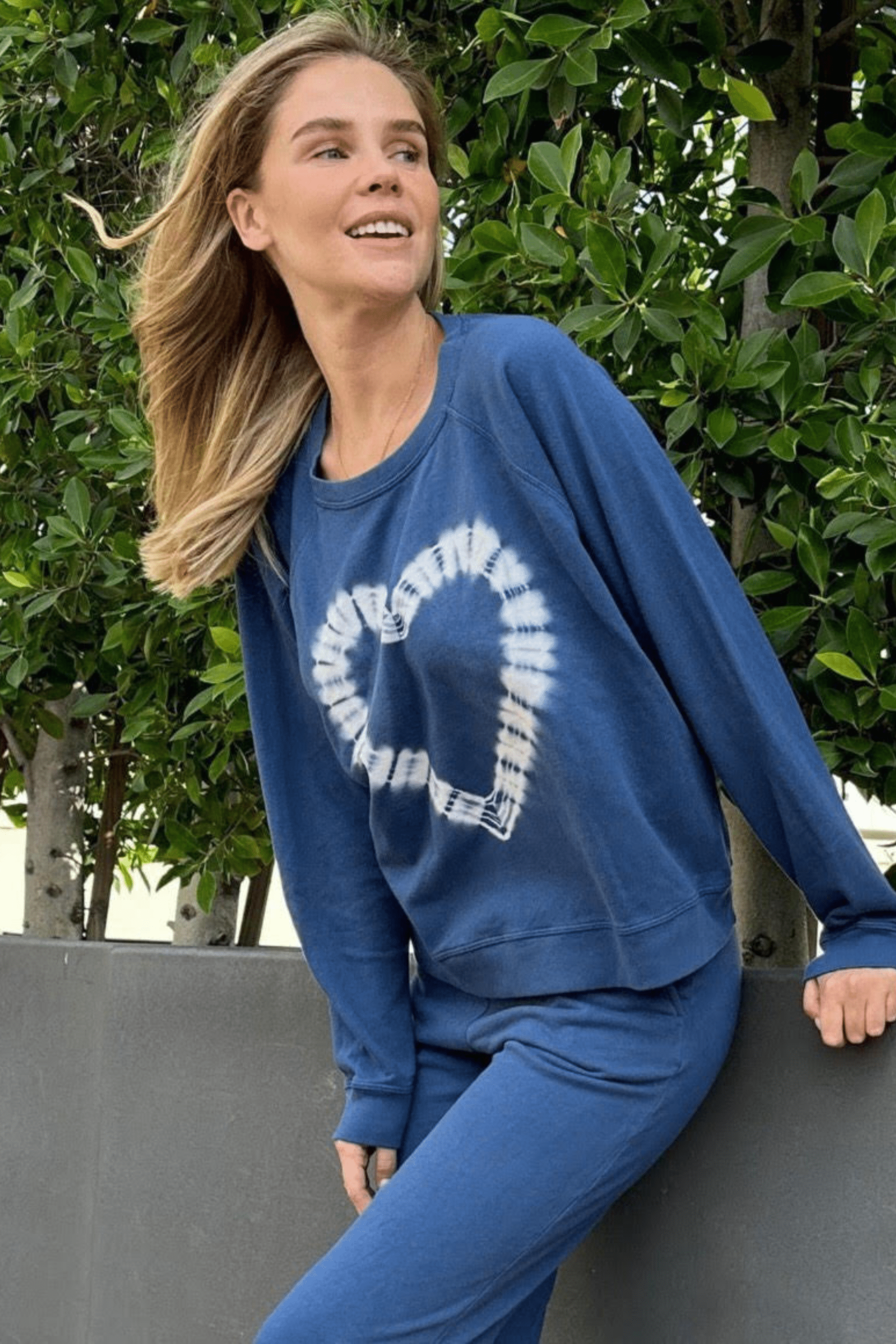 Heart-to-Heart Cotton Sweatshirt