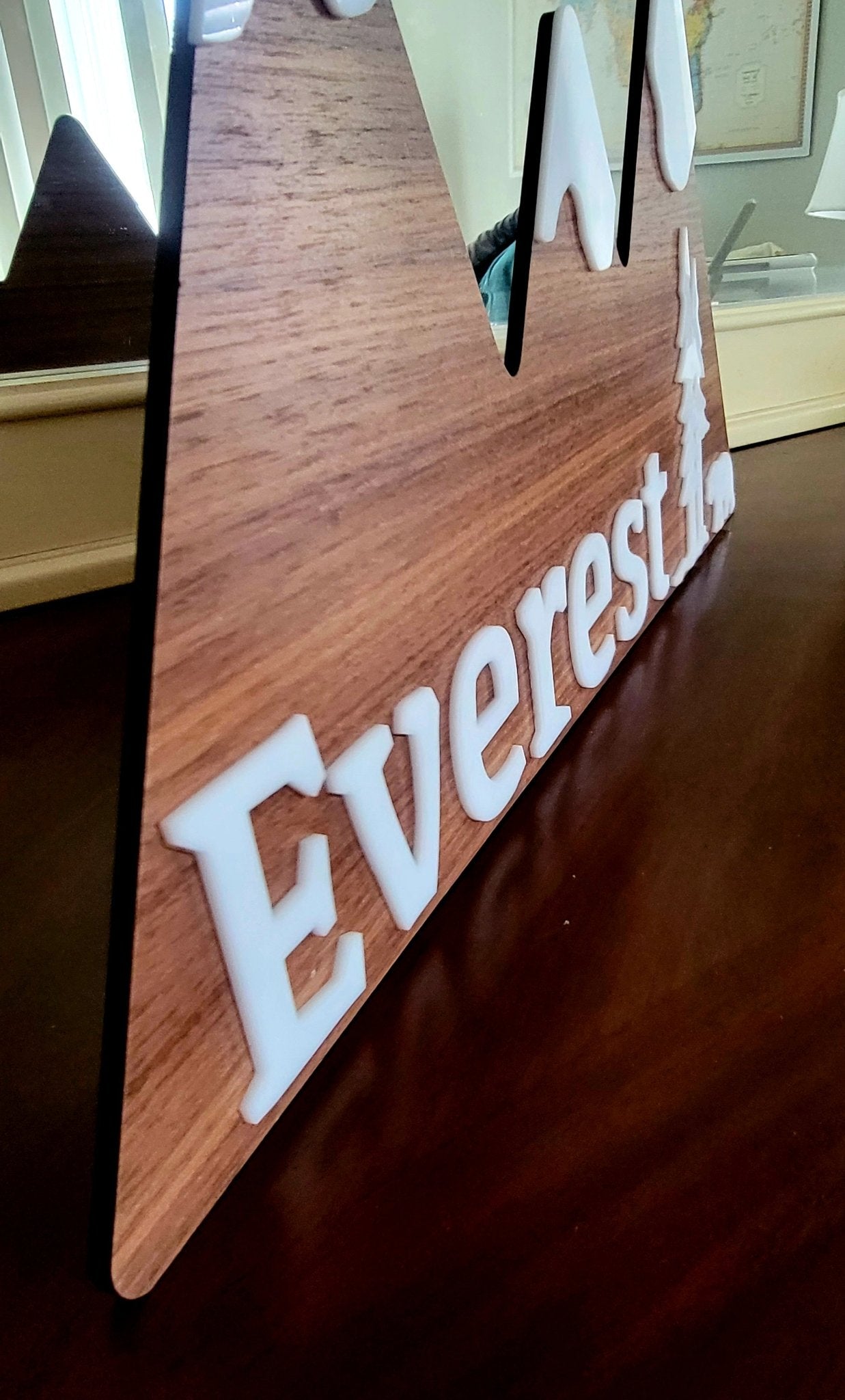 Mountains Personalized sign