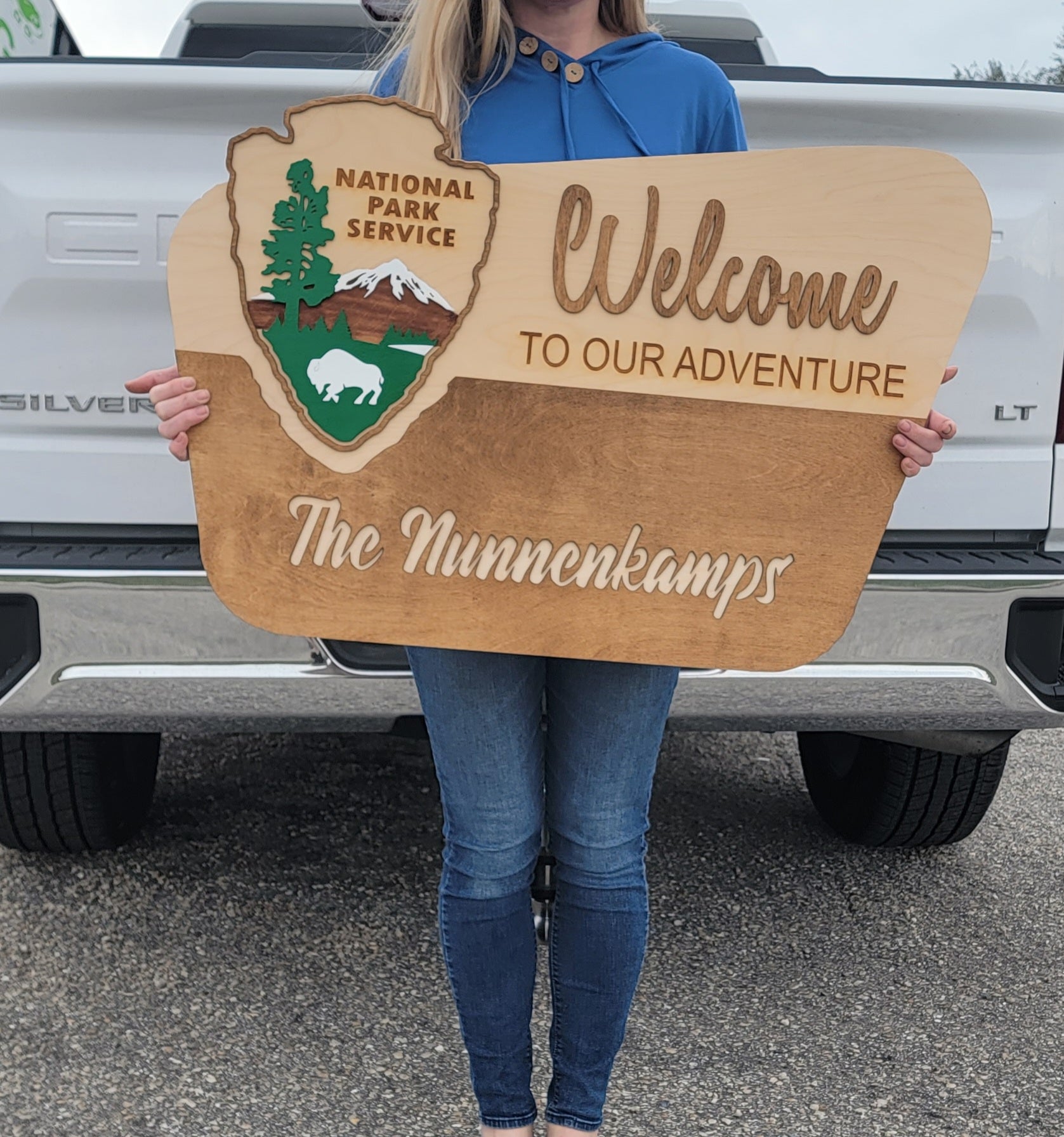 National Park Service Welcome Sign