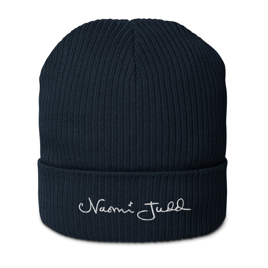 Signature Organic Ribbed Beanie