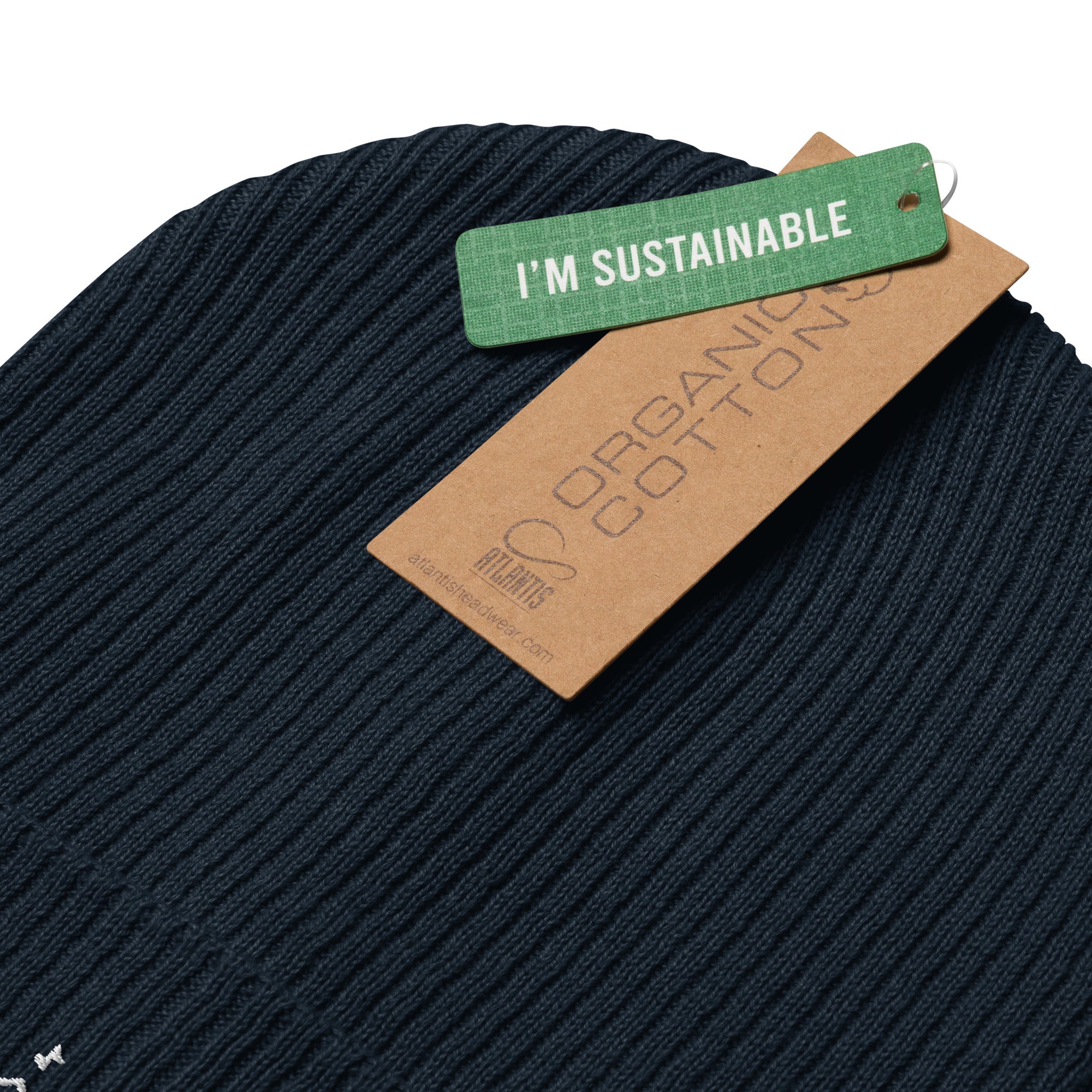Signature Organic Ribbed Beanie