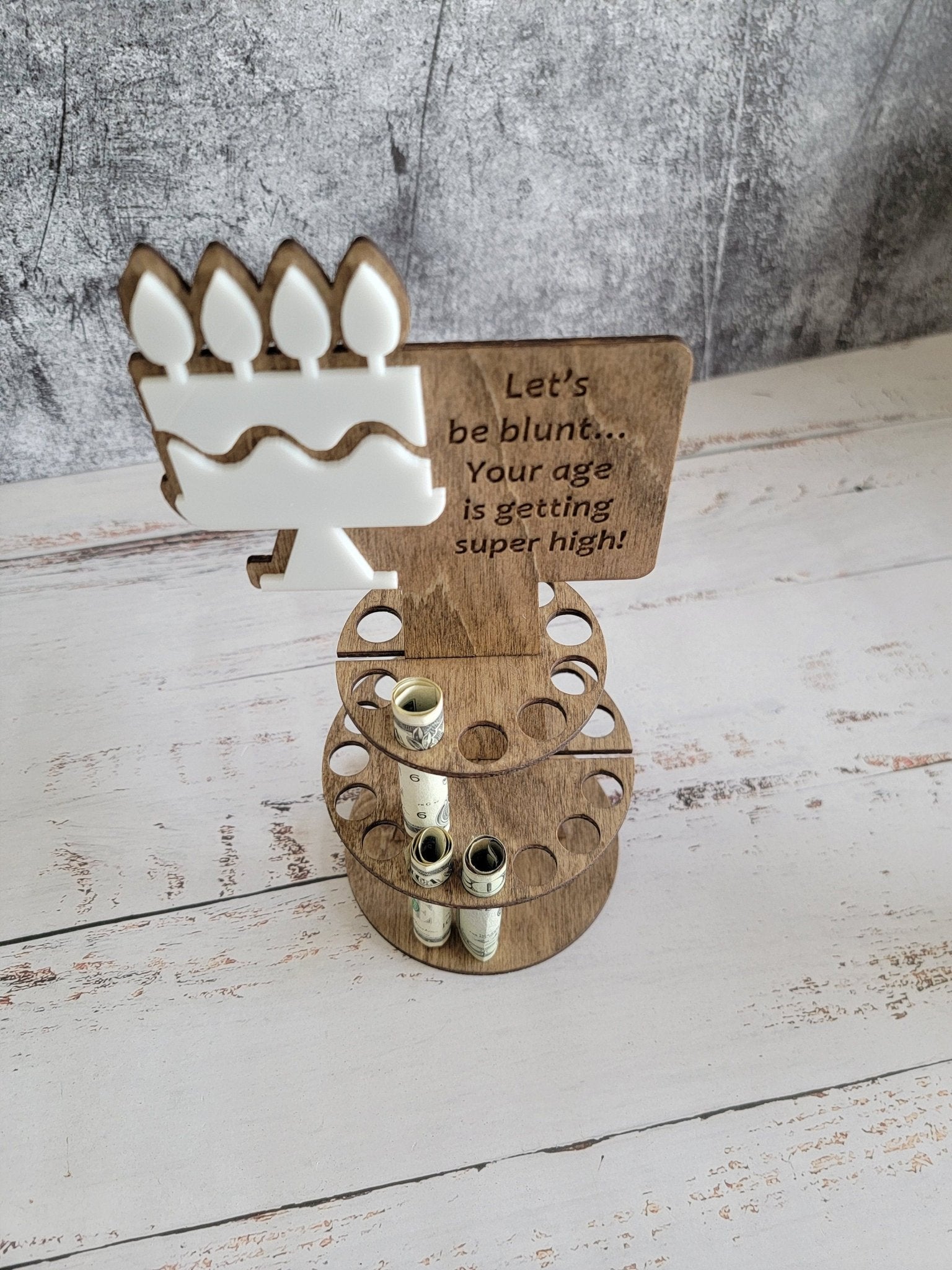 Personalized Birthday Money Holder