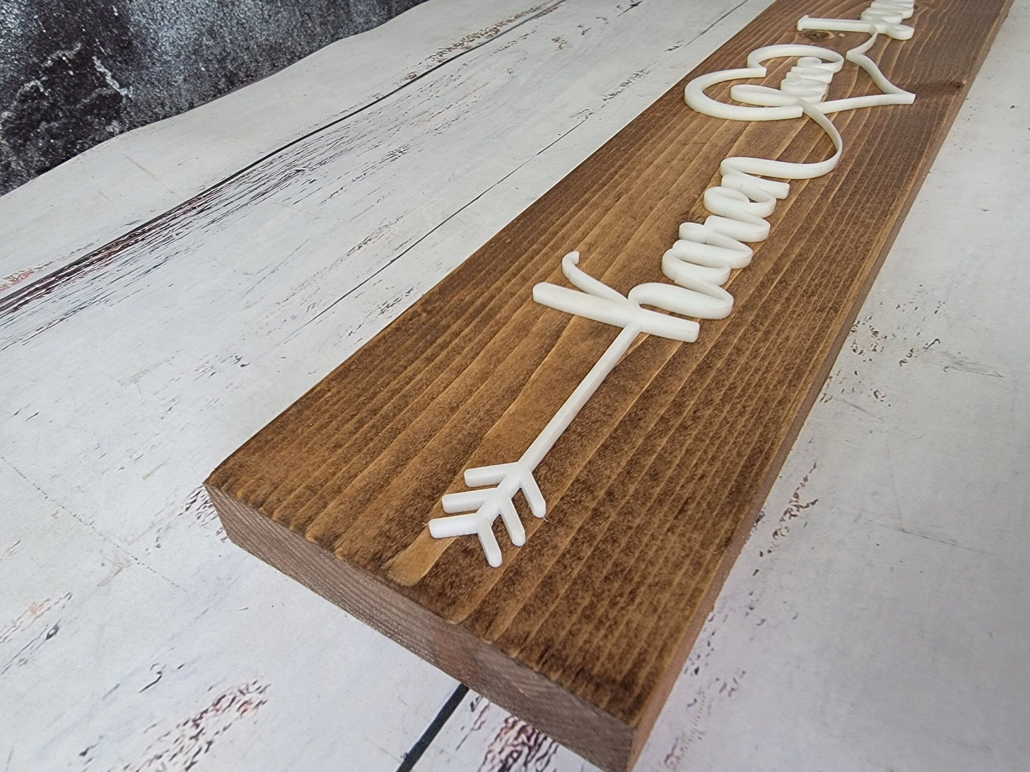Personalized Couples Name Pallet Sign