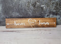 Personalized Couples Name Pallet Sign