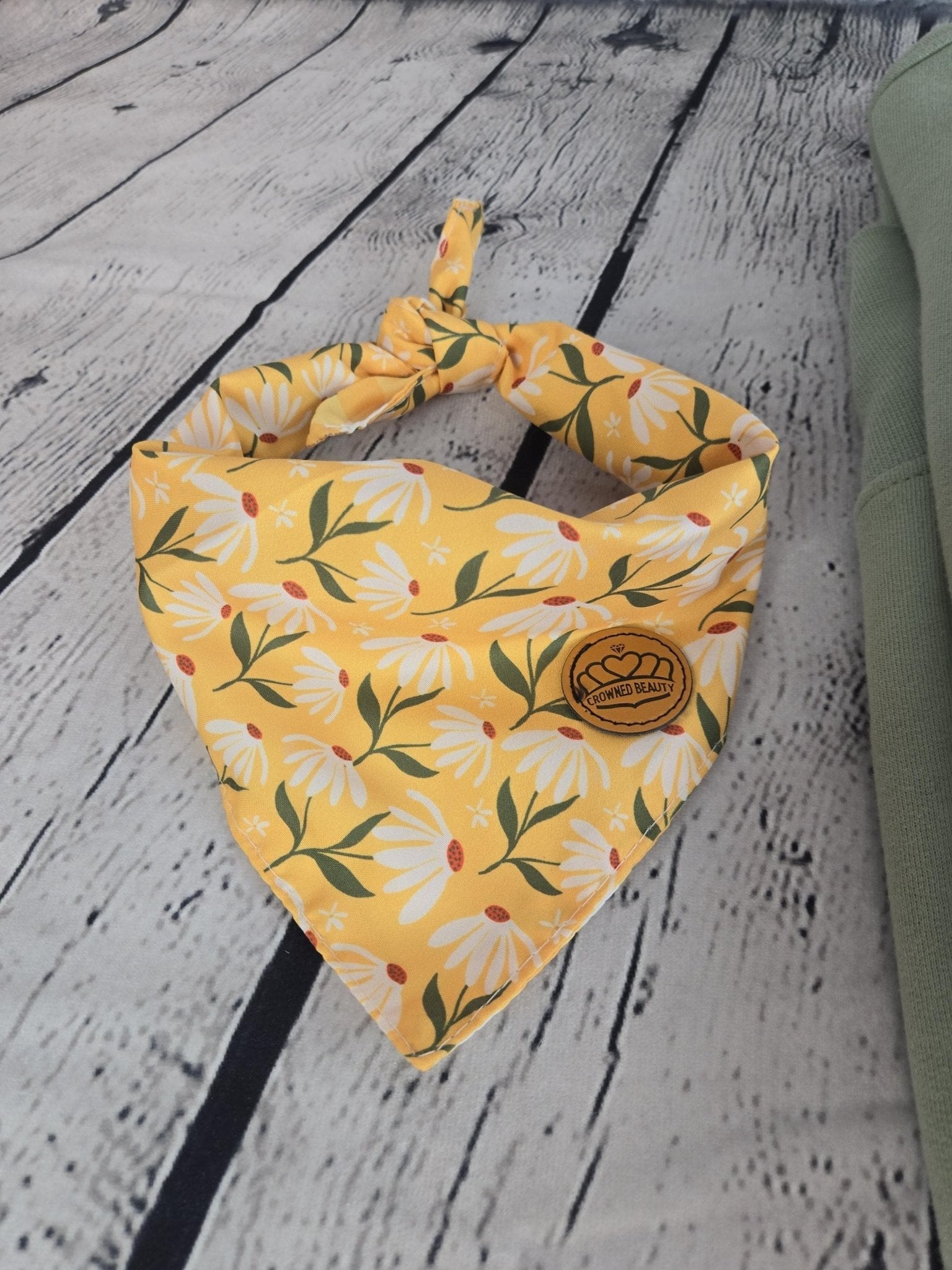Personalized Dog Bandana With Matching Paw Print Sweatshirt