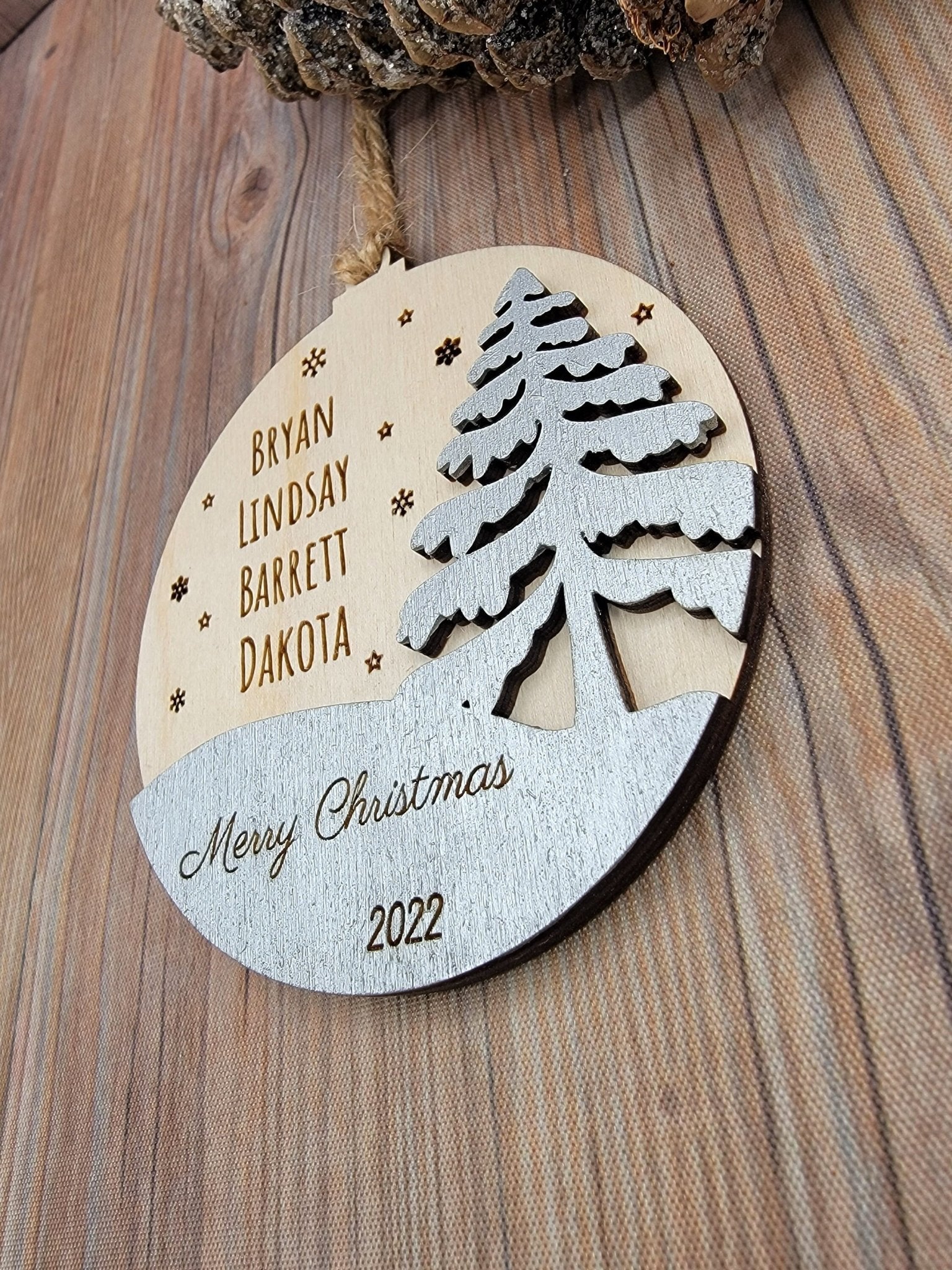 2025 Family Ornament Winter Edition