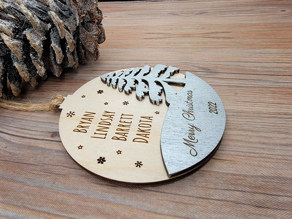 2025 Family Ornament Winter Edition