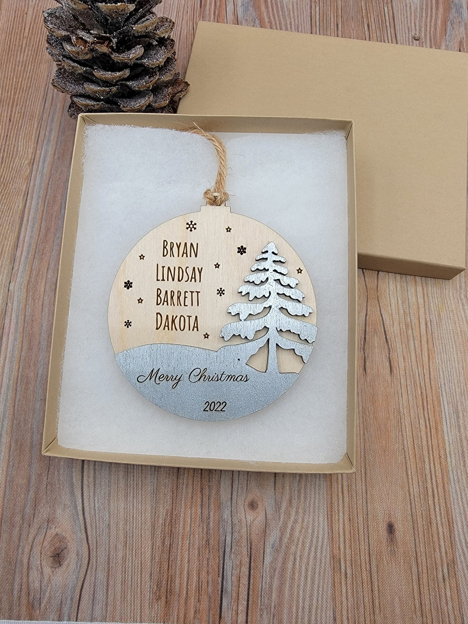 2025 Family Ornament Winter Edition